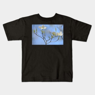 Dogwood Blossoms Kids T-Shirt